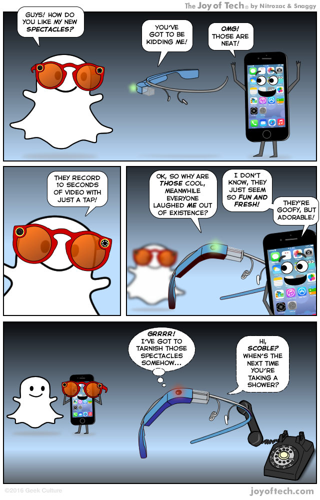Snapchat is making a spectacle of itself!