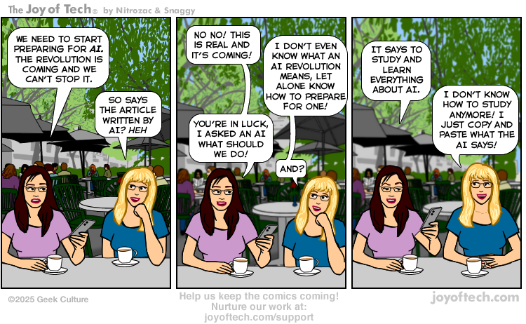 Prepare yourself for AI!